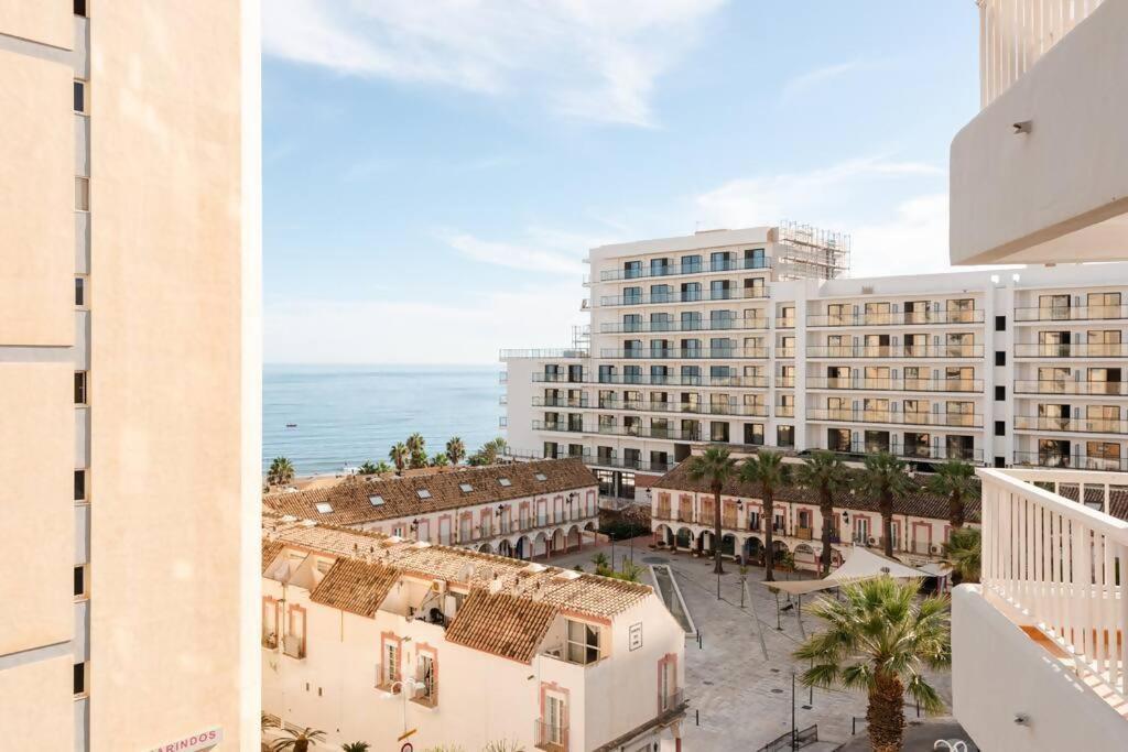 Amplio Con Vistas Al Mar Y Piscina En Benalmadena 아파트 외부 사진